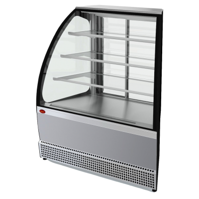 Холодильная витрина Марихолодмаш Veneto VS-UN нерж. (угол наружный) раздвижная дверь Холодильная витрина Марихолодмаш Veneto VS-UN нерж. (угол наружный) раздвижная дверь