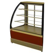 Холодильная витрина Марихолодмаш Veneto VS-UN крашенная (угол наружный) раздвижная дверь