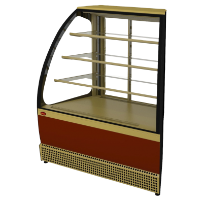 Холодильная витрина Марихолодмаш Veneto VS-UN крашенная (угол наружный) раздвижная дверь Холодильная витрина Марихолодмаш Veneto VS-UN крашенная (угол наружный) раздвижная дверь