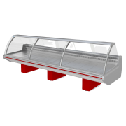 Холодильная витрина Марихолодмаш Парабель ВХС-1,875 (без боковин,ТРВ)(две тумбы)