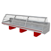 Холодильная витрина Марихолодмаш Парабель ВХСд-1,25 (без боковин,ТРВ)(одна тумба)