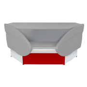 Прилавок Марихолодмаш 2629 Илеть УВ расчетно-кассовый неохлаждаемый (красный)