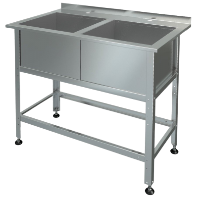 Моечная ванна с бортом Марихолодмаш МБ-2-0,3-0,53/1,01 Моечная ванна с бортом Марихолодмаш МБ-2-0,3-0,53/1,01