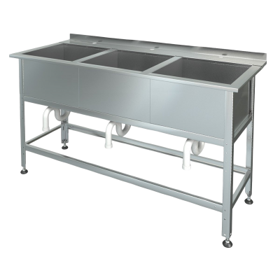 Моечная ванна с бортом Марихолодмаш МБ-3-0,4-0,63/1,79 Моечная ванна с бортом Марихолодмаш МБ-3-0,4-0,63/1,79