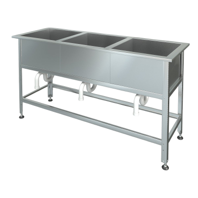 Моечная ванна Марихолодмаш М-3-0,45-0,7/2,0 нерж. Моечная ванна Марихолодмаш М-3-0,45-0,7/2,0 нерж.