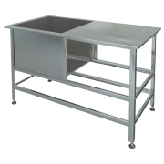 Мойка с рабочей поверхностью Марихолодмаш МРП-0,4-0,53/1,01 (нержавейка)