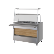 Прилавок-мармит вторых блюд Марихолодмаш ПМВЭ11