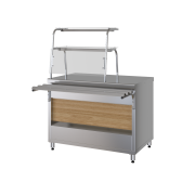 Прилавок нейтральный с полками Марихолодмаш ПНП11