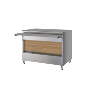 Прилавок нейтральный без полок Марихолодмаш ПН15