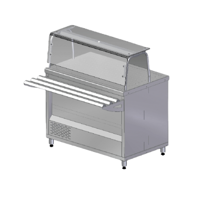 Прилавок- витрина холодильный открытый Марихолодмаш ПВХЭ110 Прилавок- витрина холодильный открытый Марихолодмаш ПВХЭ110