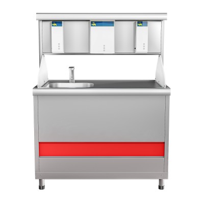 Прилавок-витрина для дезинфекции рук Abat ПВДР-70КМ Прилавок-витрина для дезинфекции рук Abat ПВДР-70КМ