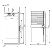Холодильный шкаф Carboma R1120