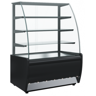 Кондитерская витрина серого цвета Carboma ВХСв-1,3Д (Техно, K70 VM 1,3-1 LIGHT) Кондитерская витрина серого цвета Carboma ВХСв-1,3Д (Техно, K70 VM 1,3-1 LIGHT)