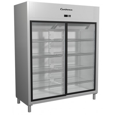 Холодильный шкаф со стеклянными дверцами Carboma R1400К (купе) Холодильный шкаф со стеклянными дверцами Carboma R1400К (купе)