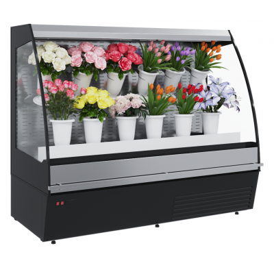 Пристенная холодильная горка Carboma 1600/875 ВХСп-1,9 (cтеклопакет) Пристенная холодильная горка Carboma 1600/875 ВХСп-1,9 (cтеклопакет)