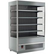 Пристенная холодильная горка Carboma Cube 1930/710 ВХСп-1,3 INOX