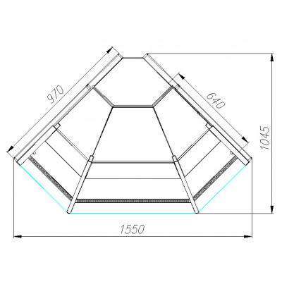 Холодильная витрина Carboma ВХСу-1 GC95 внешний 90 (GC95 VM-5 KombiLux / INOX) Холодильная витрина Carboma ВХСу-1 GC95 внешний 90 (GC95 VM-5 KombiLux / INOX)