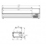 Настольная витрина Carboma VT3v-G