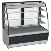 Открытая кондитерская витрина Carboma K70 VM 1,3-2 Техно