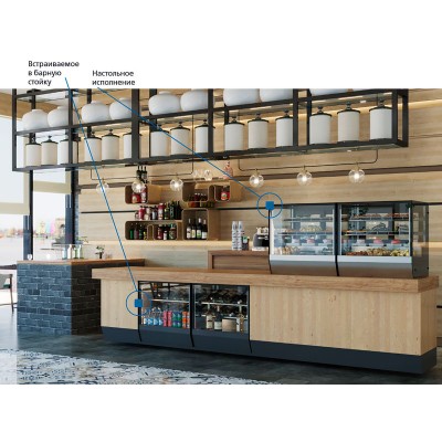 Тепловая витрина Carboma AC59 SH 0,9-1 Тепловая витрина Carboma AC59 SH 0,9-1