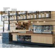 Витрина без охлаждения Carboma AC59 N 0,7-1