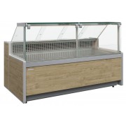 Холодильная витрина Carboma GC111 SV 2,0-1 (газлифт, без боковин)