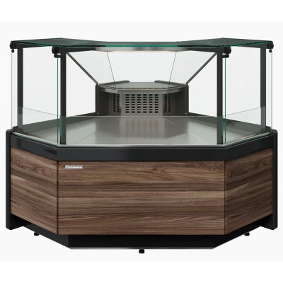 Угловая холодильная витрина Carboma GC111 VV-5 динамика угол внешний 90 (газлифт, без боковин) Угловая холодильная витрина Carboma GC111 VV-5 динамика угол внешний 90 (газлифт, без боковин)