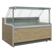 Витрина Carboma GC111 SH 1,25-1 тепловая (газлифт, без боковин)