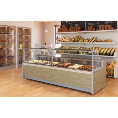 Витрина Carboma GC111 SH 1,25-1 тепловая (газлифт, без боковин) Витрина Carboma GC111 SH 1,25-1 тепловая (газлифт, без боковин)