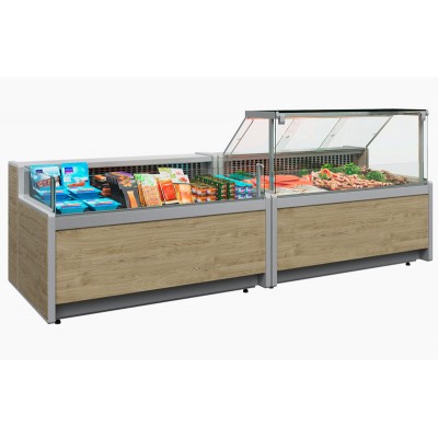 Витрина Carboma GC111 SH 1,25-1 тепловая (газлифт, без боковин) Витрина Carboma GC111 SH 1,25-1 тепловая (газлифт, без боковин)