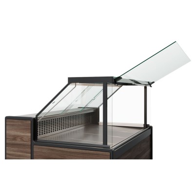 Витрина Carboma GC111 SH 1,25-1 тепловая (газлифт, без боковин) Витрина Carboma GC111 SH 1,25-1 тепловая (газлифт, без боковин)
