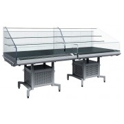 Витрина холодильная Carboma PF11-13 VM 1,25-2 (модуль правый) (9006)