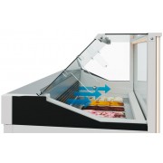 Витрина для мороженого Carboma IC72 SL 1,3-1 (9003)