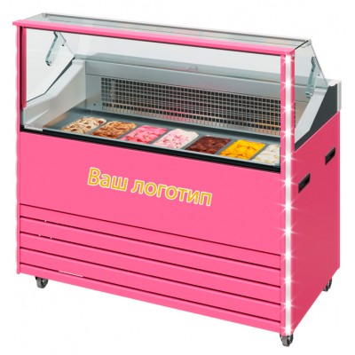 Витрина для мороженого Carboma IC72 SL 1,3-1 (брендирование фронтальной панели) Витрина для мороженого Carboma IC72 SL 1,3-1 (брендирование фронтальной панели)