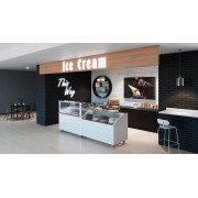 Витрина для мороженого Carboma IC72 SL 1,3-1 (индивидуальное исполнение)