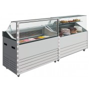 Витрина для мороженого Carboma IC72 SL 1,3-1 (стандартный цвет)