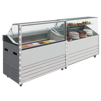 Витрина для мороженого Carboma IC72 SL 1,3-1 (стандартный цвет) Витрина для мороженого Carboma IC72 SL 1,3-1 (стандартный цвет)