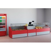 Холодильная витрина Carboma GC75 SM 1,0-1