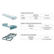 Кондитерская витрина Carboma KC71-110 VV 1,2-1