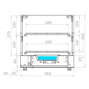Мармит Carboma AC36 HWB 0,6-1 (4 створки)