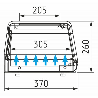 Настольная холодильная витрина Carboma AC38 SM 1,0-1 Настольная холодильная витрина Carboma AC38 SM 1,0-1