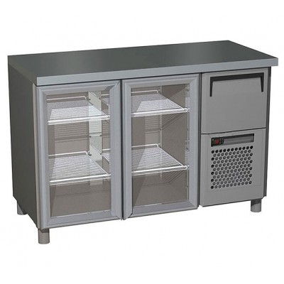 Холодильный стол Полюс T57 M2-1-G 9006-2 (BAR-250C) Холодильный стол Полюс T57 M2-1-G 9006-2 (BAR-250C)