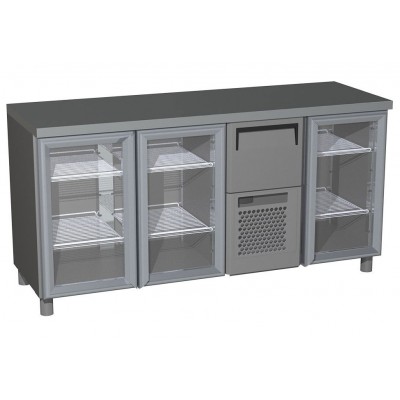 Холодильный стол Полюс T57 M3-1-G 9006-2 (BAR-360C) Холодильный стол Полюс T57 M3-1-G 9006-2 (BAR-360C)