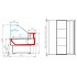 Холодильная витрина Carboma GC110 SM 2,0-1 (с боковинами) Холодильная витрина Carboma GC110 SM 2,0-1 (с боковинами)