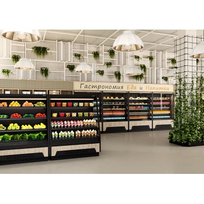 Горка холодильная Carboma F16-08 VM 1,0-2 (9006-9005) Горка холодильная Carboma F16-08 VM 1,0-2 (9006-9005)