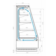 Горка холодильная Carboma F16-08 VM 1,9-2 (9006-9005)