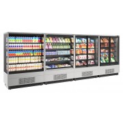 Горка холодильная Carboma FC20-07 VM 0,7-2 (9006-9005) версия 2.0