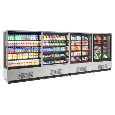 Горка холодильная Carboma FC20-07 VM 0,7-2 (9006-9005) версия 2.0 Горка холодильная Carboma FC20-07 VM 0,7-2 (9006-9005) версия 2.0