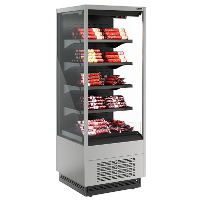 Горка холодильная Carboma FC20-07 VM 0,7-2 (9006-9005) версия 2.0 Горка холодильная Carboma FC20-07 VM 0,7-2 (9006-9005) версия 2.0