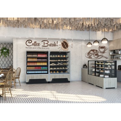 Горка холодильная Carboma FC20-07 VM 1,9-2 (9006-9005) версия 2.0 Горка холодильная Carboma FC20-07 VM 1,9-2 (9006-9005) версия 2.0